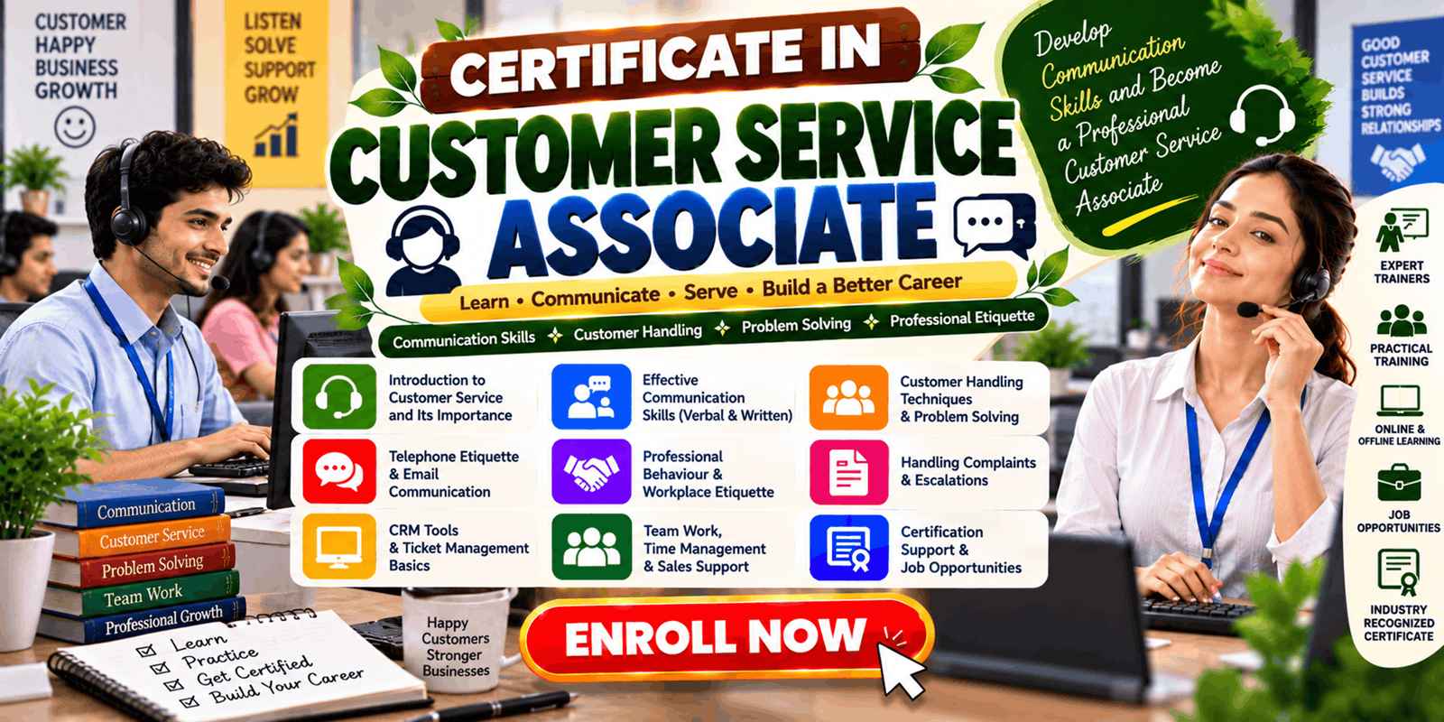 CERTIFICATE IN CUSTOMER SERVICE ASSOCIATE