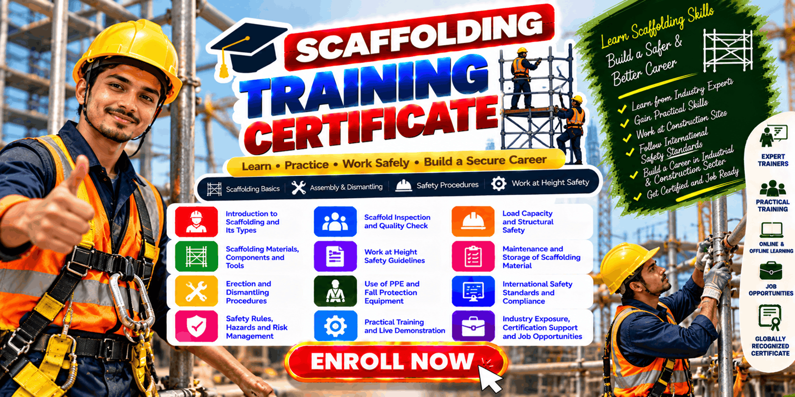 Scaffolding Training Certificate