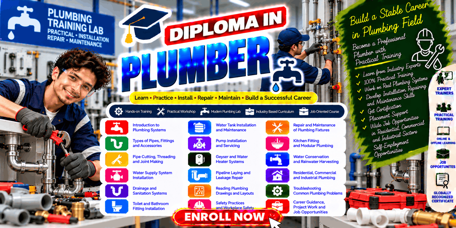 Diploma in Plumber