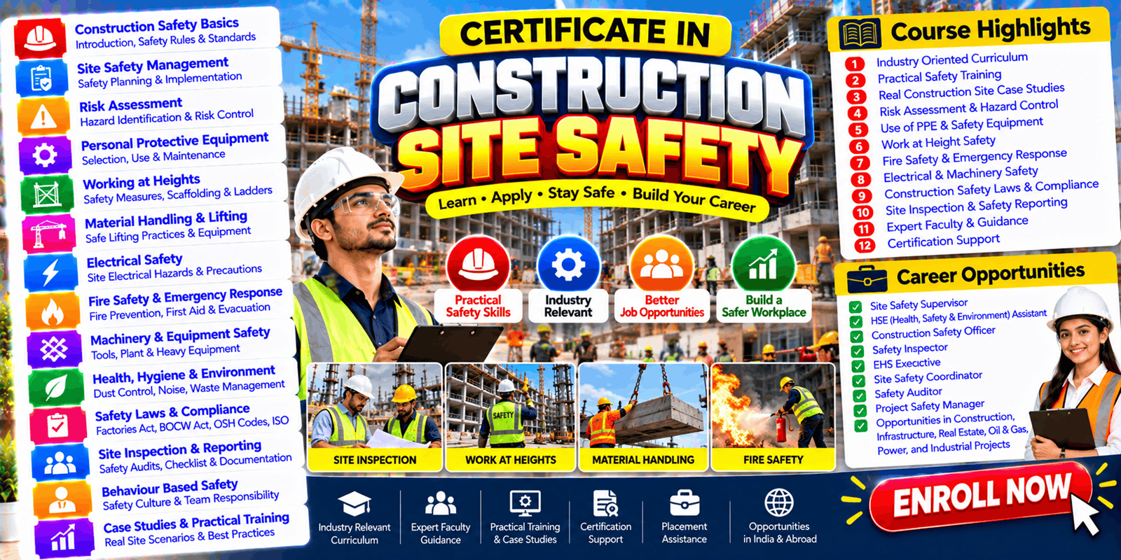Certificate in Construction Site Safety