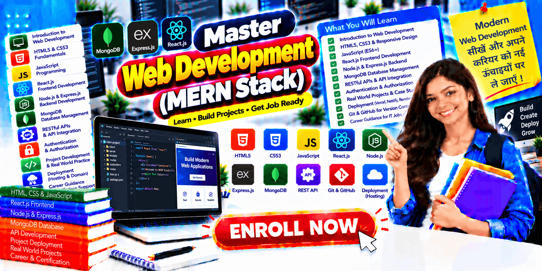 Master Web Development (MERN Stack)