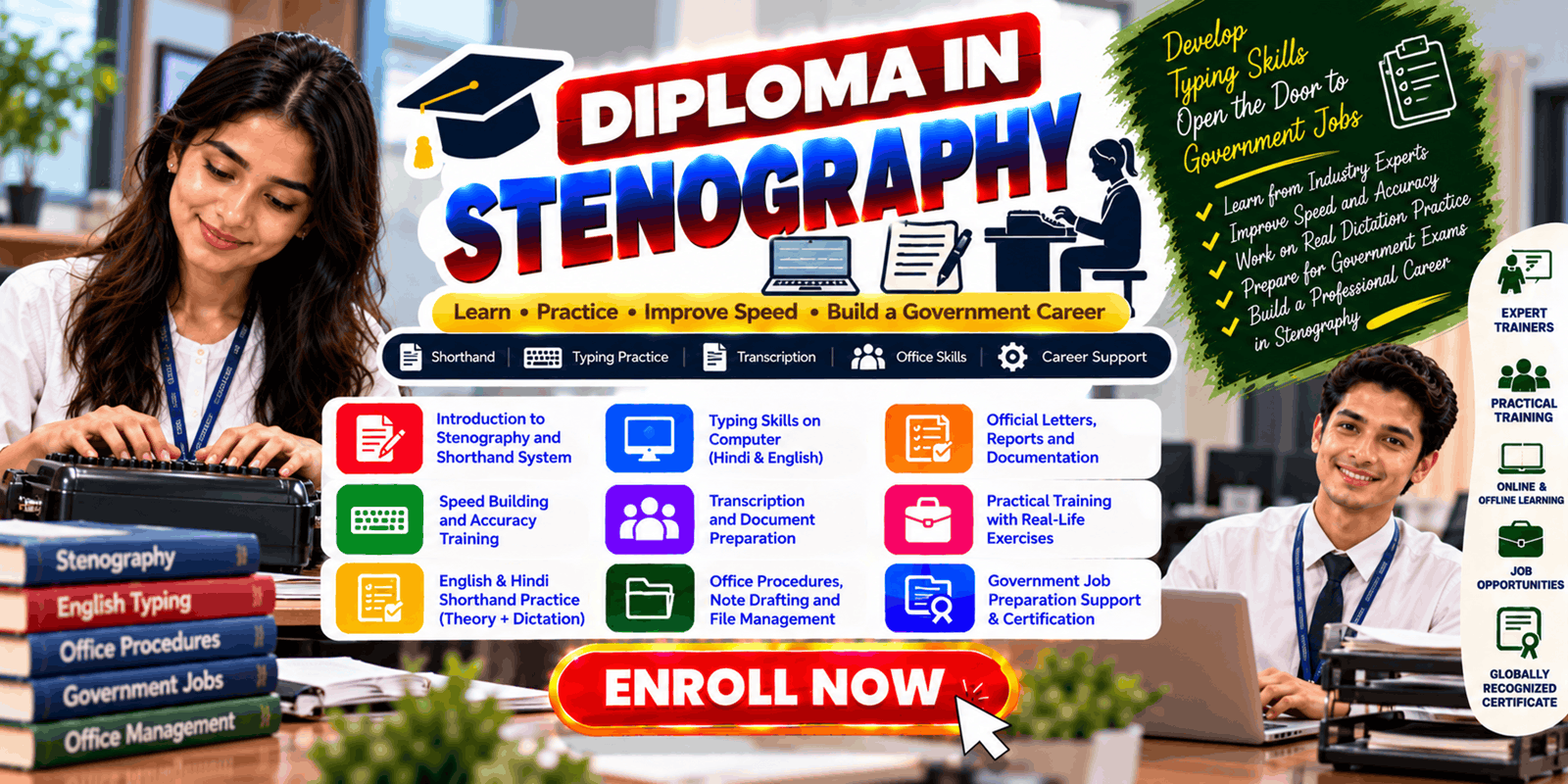 Diploma in Stenography