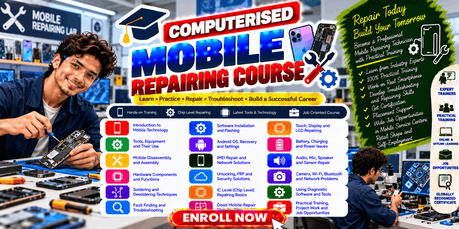 Computerised Mobile Repairing Course