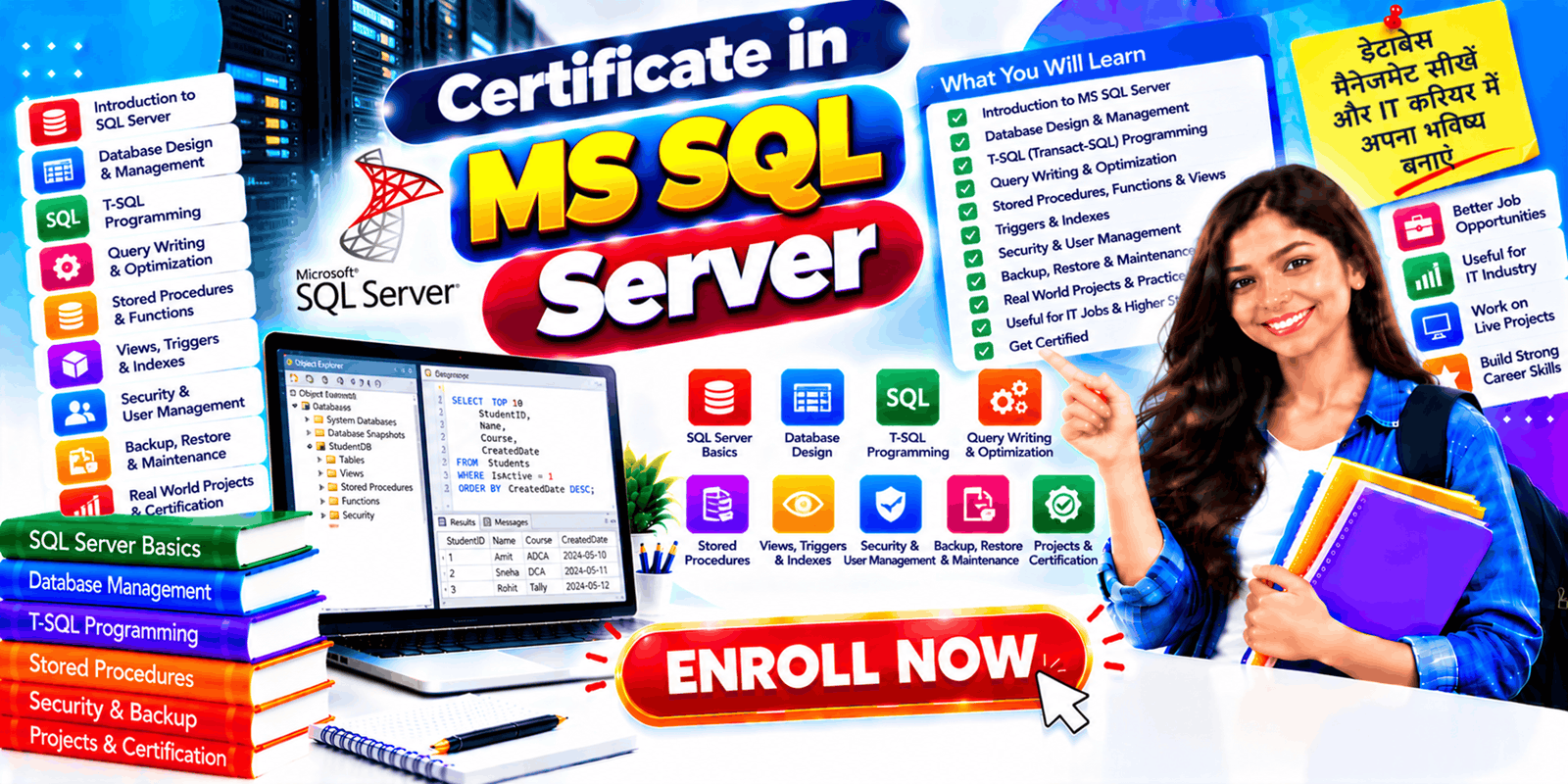 Certificate in MS SQL Server