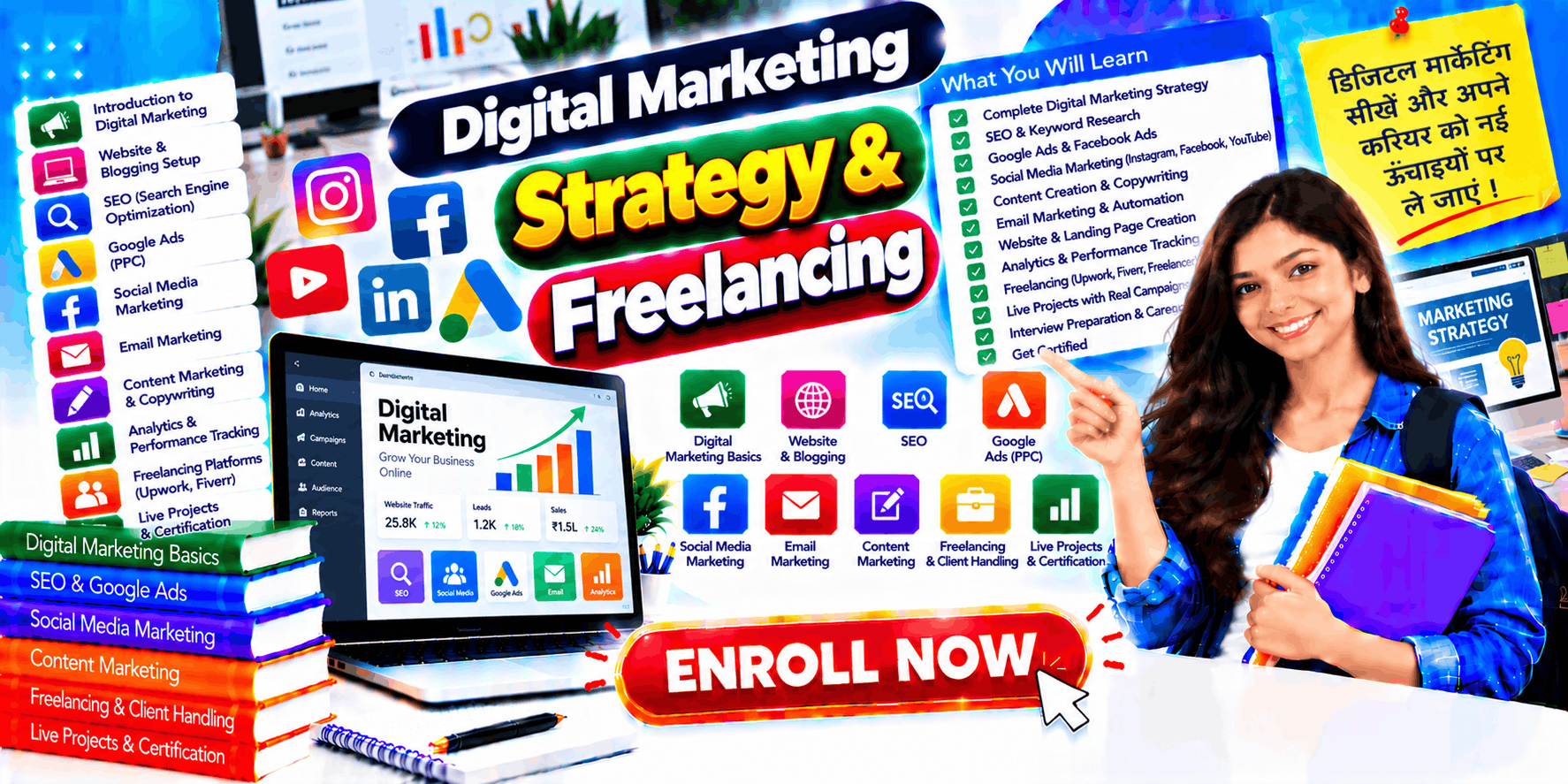 Digital Marketing Strategy & Freelancing