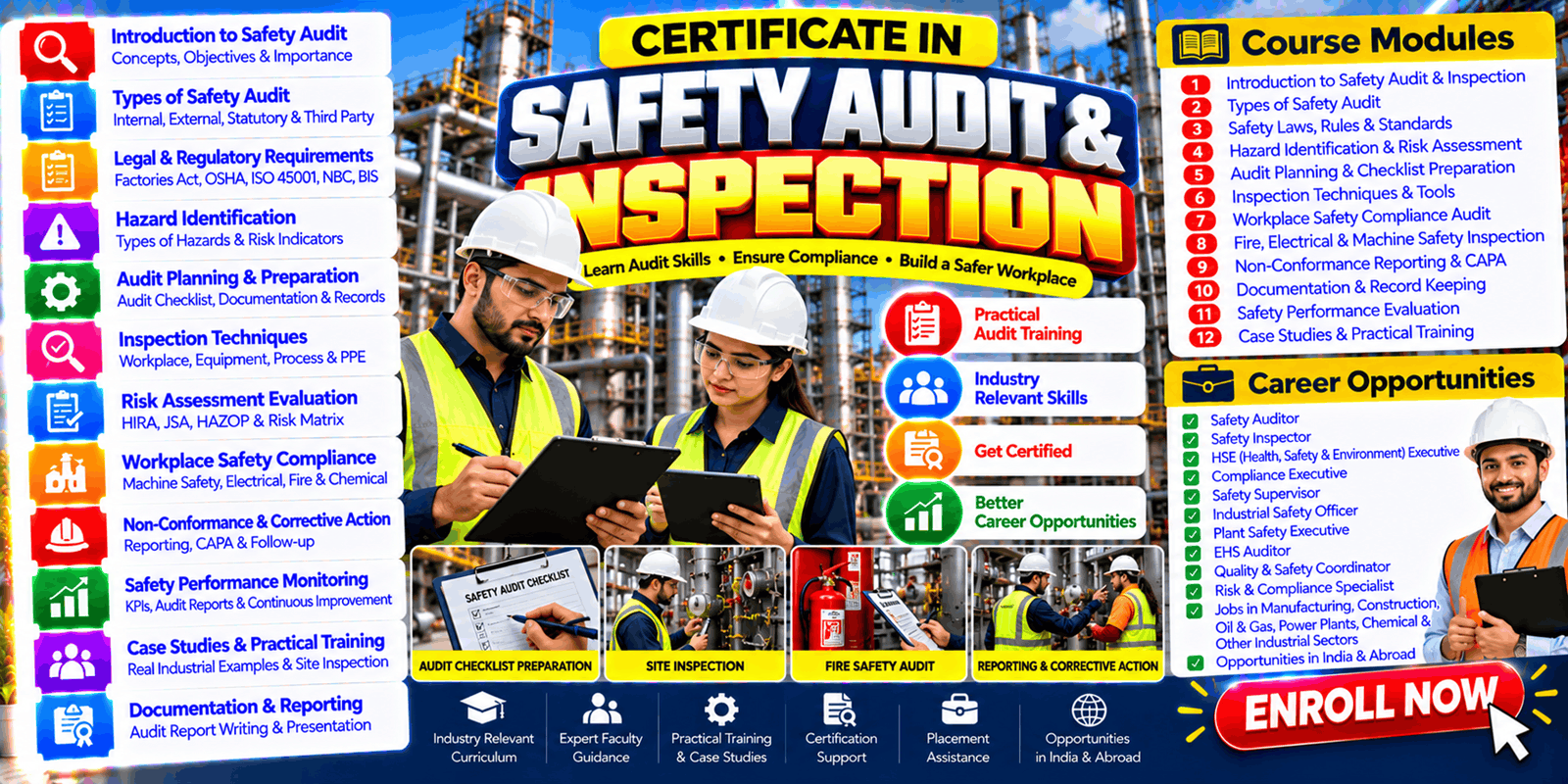Certificate in Safety Audit & Inspection
